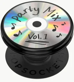 Älypuhelimen pidike Backspin Party Mix CD PopSocket