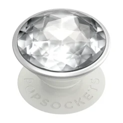 Älypuhelimen pidike PopSocket PopGrip Disco Crystal Silver
