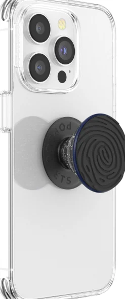 Älypuhelimen pidike PopSockets PopGrip Imprint Black