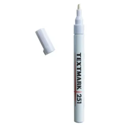 Maalikynä Textmark 251 valkoinen