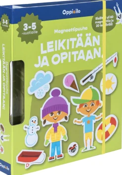 Magneettipuuha LEIKITÄÄN JA OPITAAN! 3-5 v