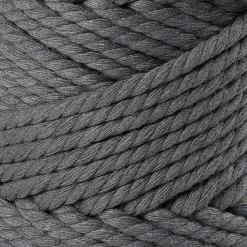 Makrameenyöri 4mm/55m harmaa 330g