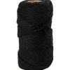 Makrameenyöri 4mm/55m musta 330g