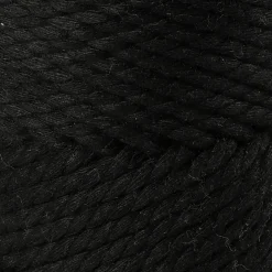 Makrameenyöri 4mm/55m musta 330g