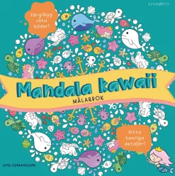 Mandala kawaii : målarbok