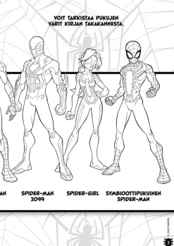 Marvel Spider-Man Vauhdikas värityskirja