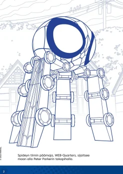 Marvel Spidey Sankaripuuhaa ja vauhtivärejä