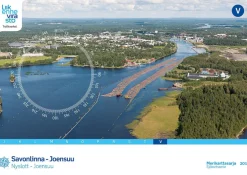 Merikarttasarja V Savonlinna-Joensuu 1:40 000/1:20 000