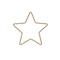 Metallitähti 11x10,5 cm Rico Design