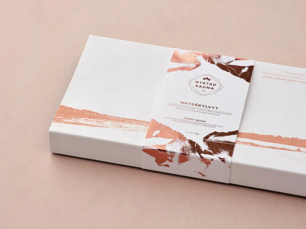 Metsäkylvyt Nystad Sauna Lahjapakkaus