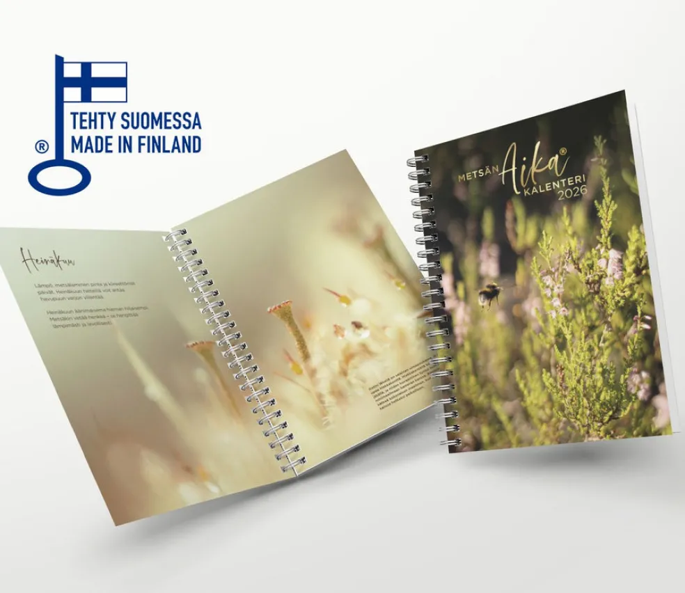 Metsän aika kalenteri 2026