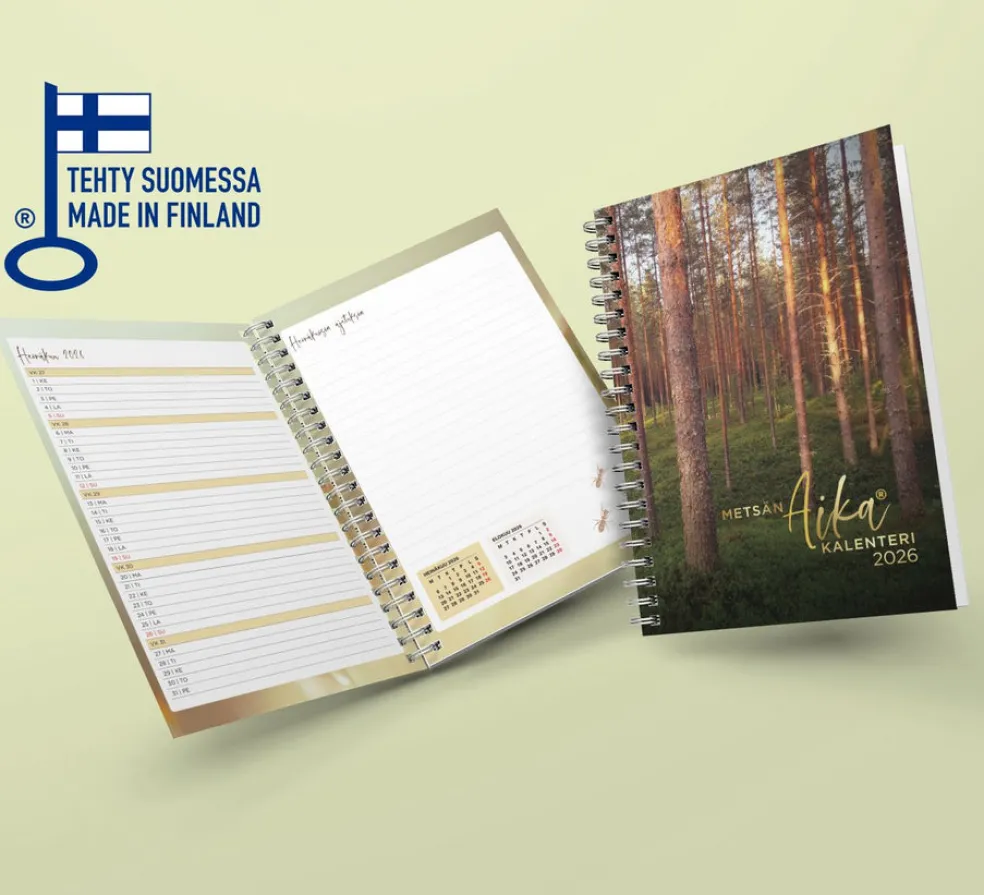 Metsän aika kalenteri 2026