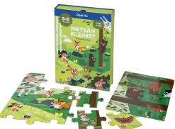 METSÄN ELÄIMET -palapeli ja kirja 3-5 v