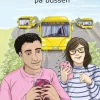 Mia och Tarek på bussen