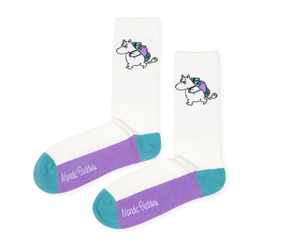 Miesten retrosukat Muumipeikko seikkaily NordicBuddeis