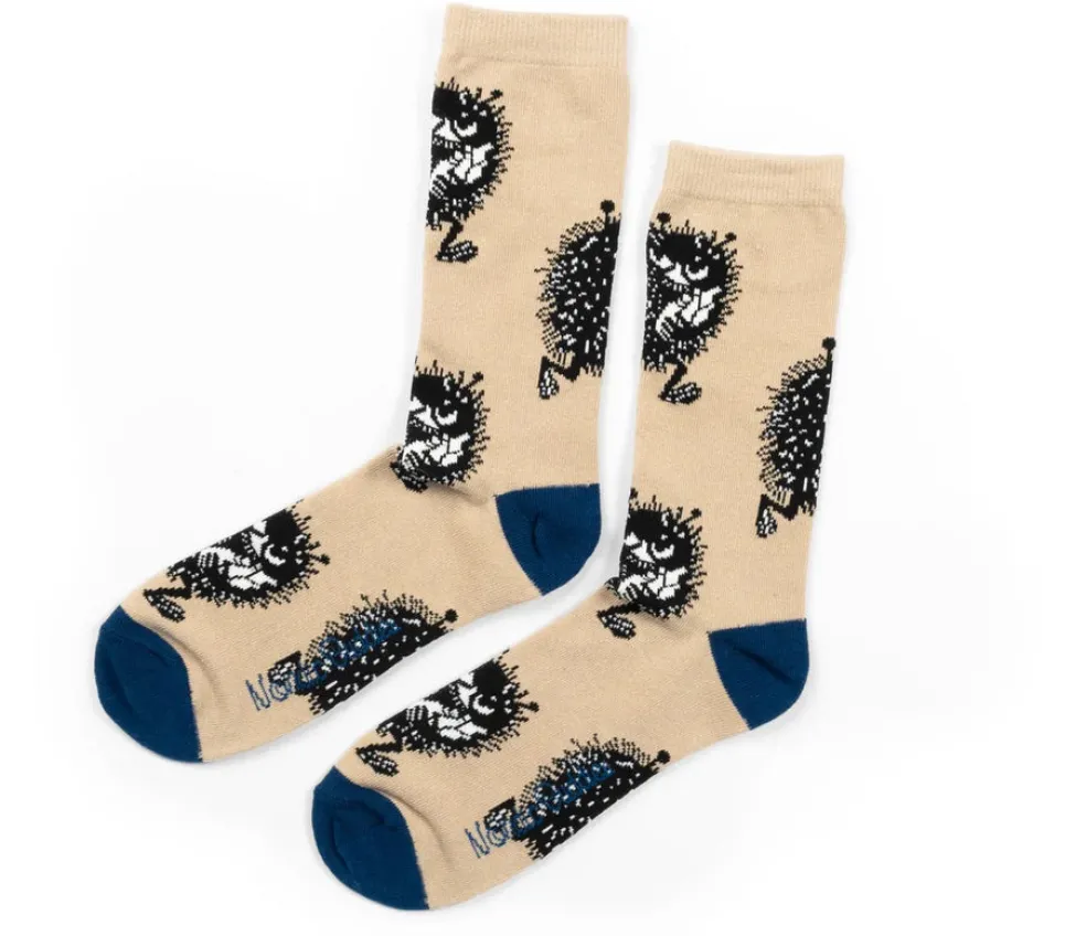 Miesten Sukat Haisuli keppostelee beige-petrooli NordicBuddies