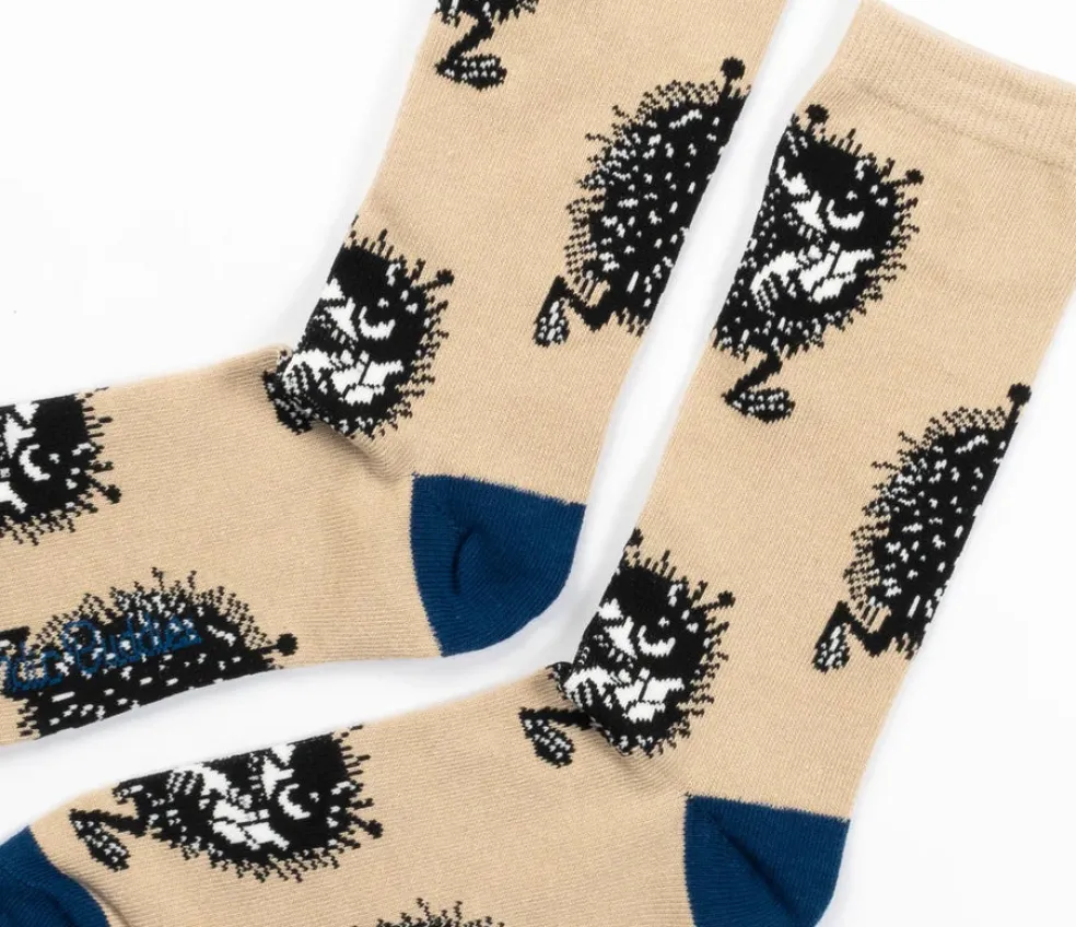 Miesten Sukat Haisuli keppostelee beige-petrooli NordicBuddies