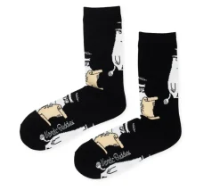 Miesten sukat Muumipappa mustat NordicBuddies