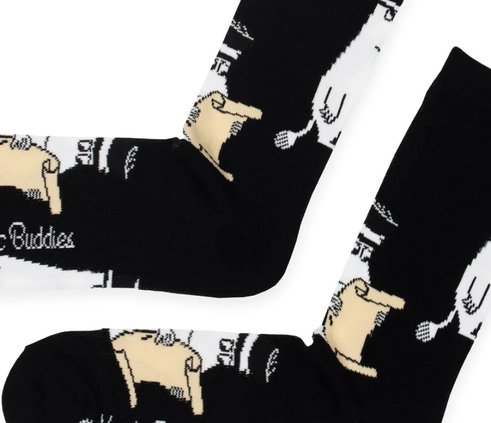 Miesten sukat Muumipappa mustat NordicBuddies