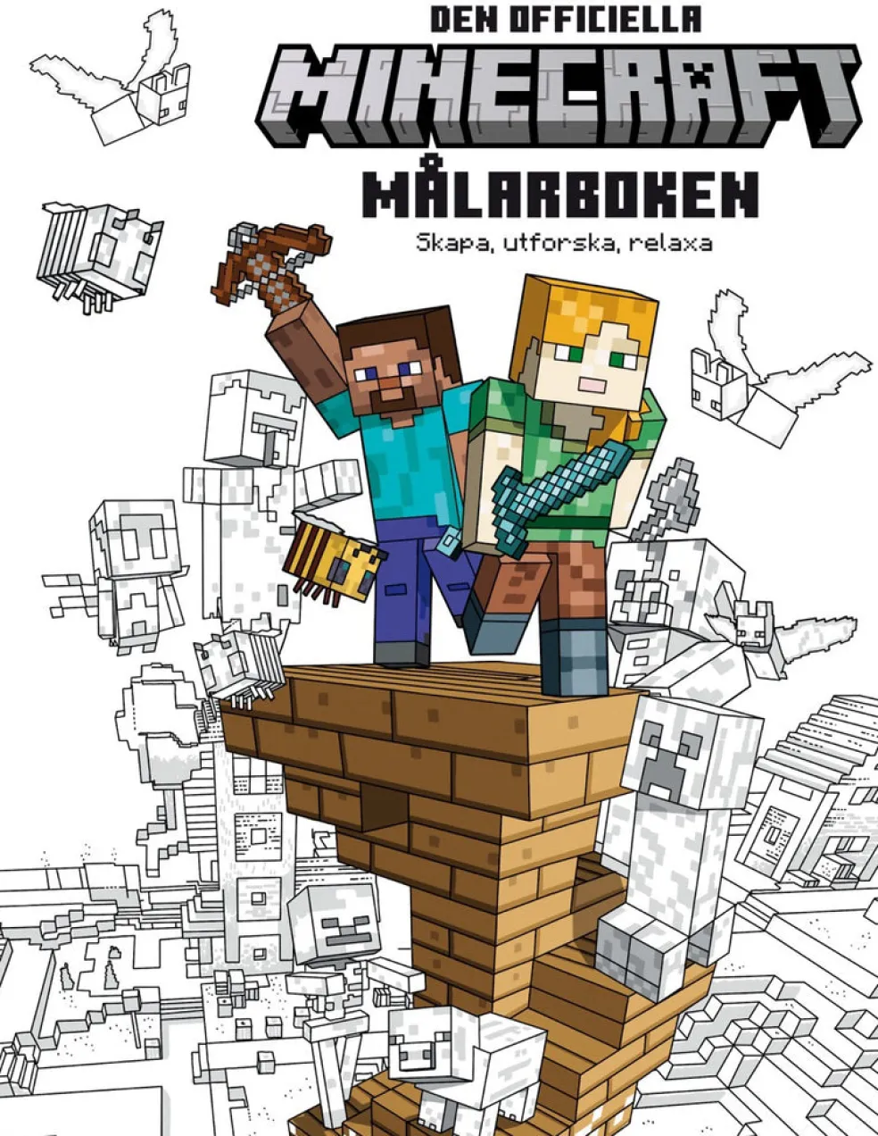 Minecraft. Den officiella målarboken : Skapa, utforska, relaxa