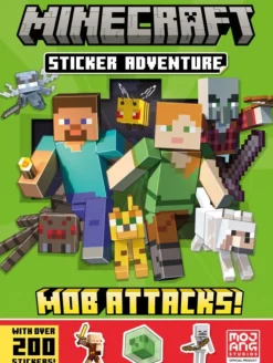 Minecraft Sticker Adventure: Mob Attacks!