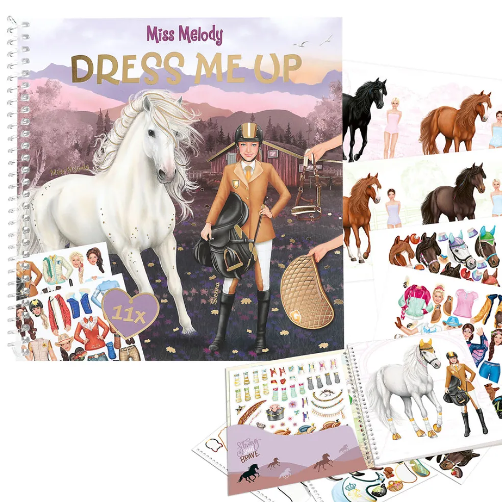 Miss Melody Dress Me Up Tarrakirja