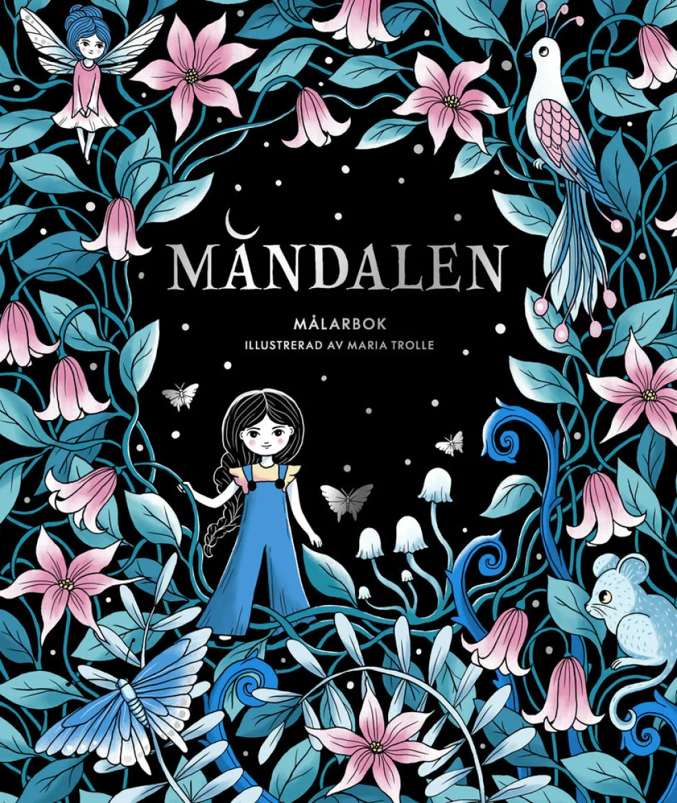 Måndalen : målarbok