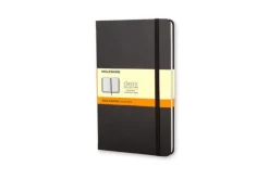 Moleskine Large Ruled Hardcover Notebook Black