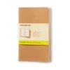 Moleskine Plain Cahier Pocket - Kraft Cover (3 Set)