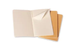 Moleskine Plain Cahier Pocket - Kraft Cover (3 Set)