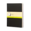 Moleskine Plain Cahier Xl - Black Cover (3 Set)