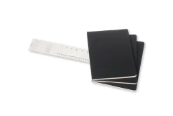 Moleskine Plain Cahier Xl - Black Cover (3 Set)