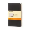 Moleskine Ruled Cahier - Black Cover (3 Set)