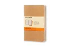 Moleskine Ruled Cahier - Kraft Cover (3 Set)
