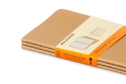 Moleskine Ruled Cahier - Kraft Cover (3 Set)