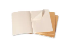 Moleskine Ruled Cahier Xl - Kraft Cover (3 Set)