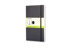 Moleskine Soft Cover Pocket Plain Notebook Black