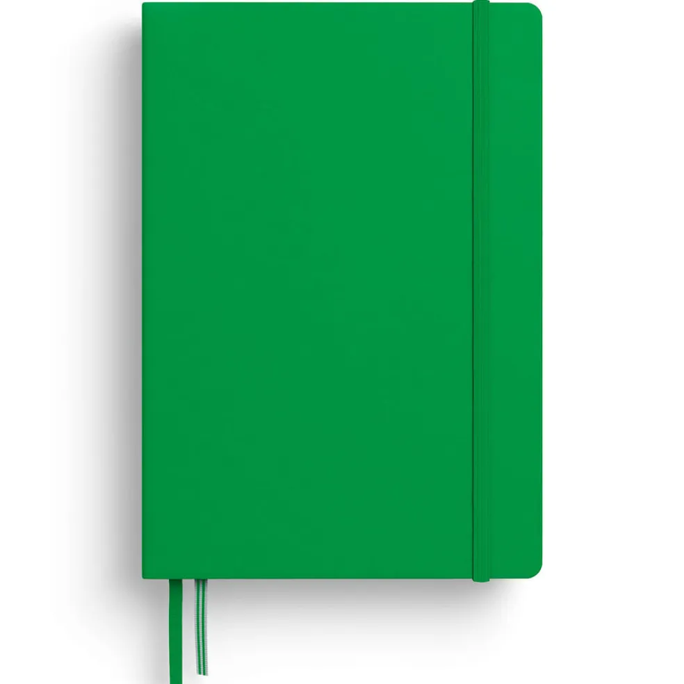 Muistikirja A5 Leuchtturm1917 Hard Spring Leaf dotted, kovakantinen pistesivut