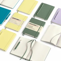 Muistikirja A5 Leuchtturm1917 Hard Plain Lilac, kovakantinen blanco