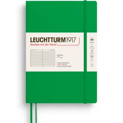 Muistikirja A5 Leuchtturm1917 Soft Spring Leaf ruled, pehmeäkantinen viivallinen