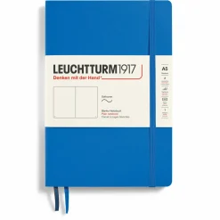 Muistikirja A5 Leuchtturm1917 Soft Plain Skyt, pehmeäkantinen blanco