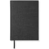 Muistikirja A5/256s Paperstyle Transparent black blanco