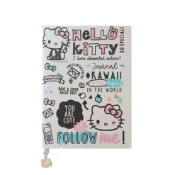 Muistikirja Hello Kitty metalli, 13x18cm, pehmeäkantinen