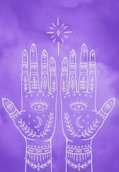 Muistikirja luksus Näkevät kädet