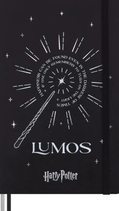 Muistikirja Moleskine Large Harry Potter Lumos