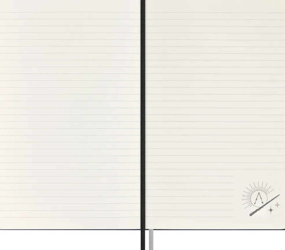 Muistikirja Moleskine Large Harry Potter Lumos