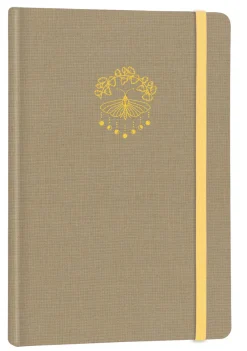 Muistikirja Victorias Journals 14x20cm/240s kovakantinen pistesivut, beige