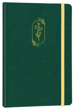 Muistikirja Victorias Journals 20x28cm/240s kovakantinen viivallinen, vihreä