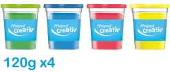 Muovailumassa 4 kpl Maped Creativ