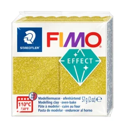 Muovailumassa Fimo Effect 112 kulta glitter